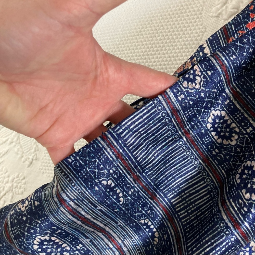 New Soft Surroundings Patchwork Style Embroidered… - image 8